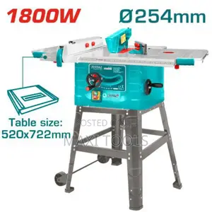 Total 1800w Table Saw, Model Number Ts51825428.