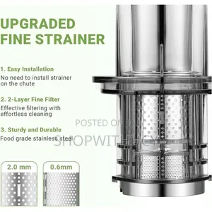 Amzchef Cold Press Masticating Juicer