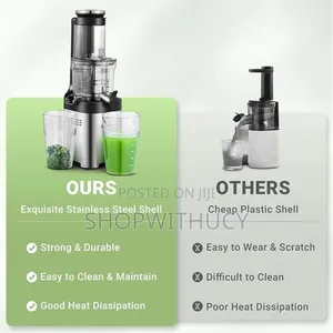 Amzchef Cold Press Masticating Juicer