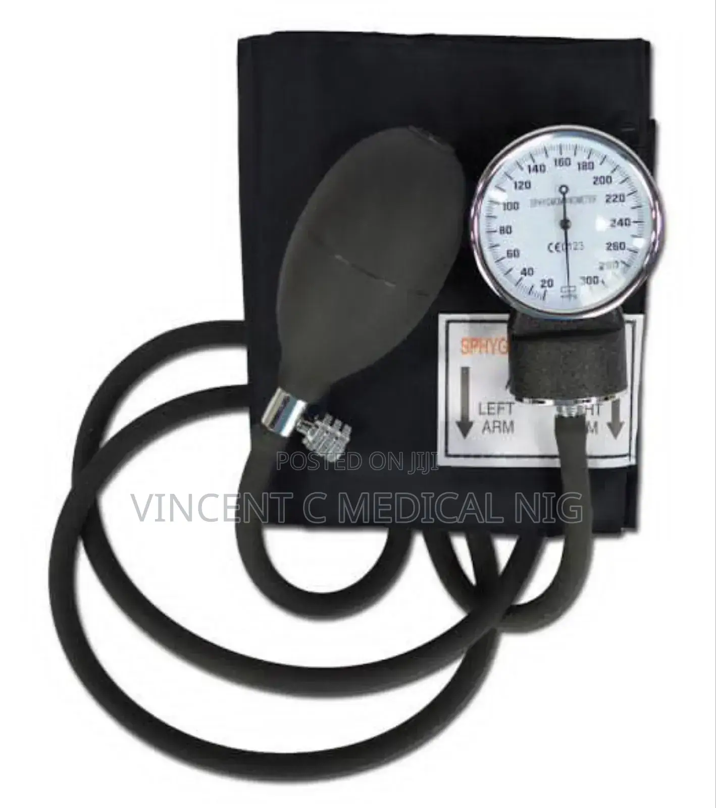 Android Sphygmomanometer With Stethoscope and Long Cuff