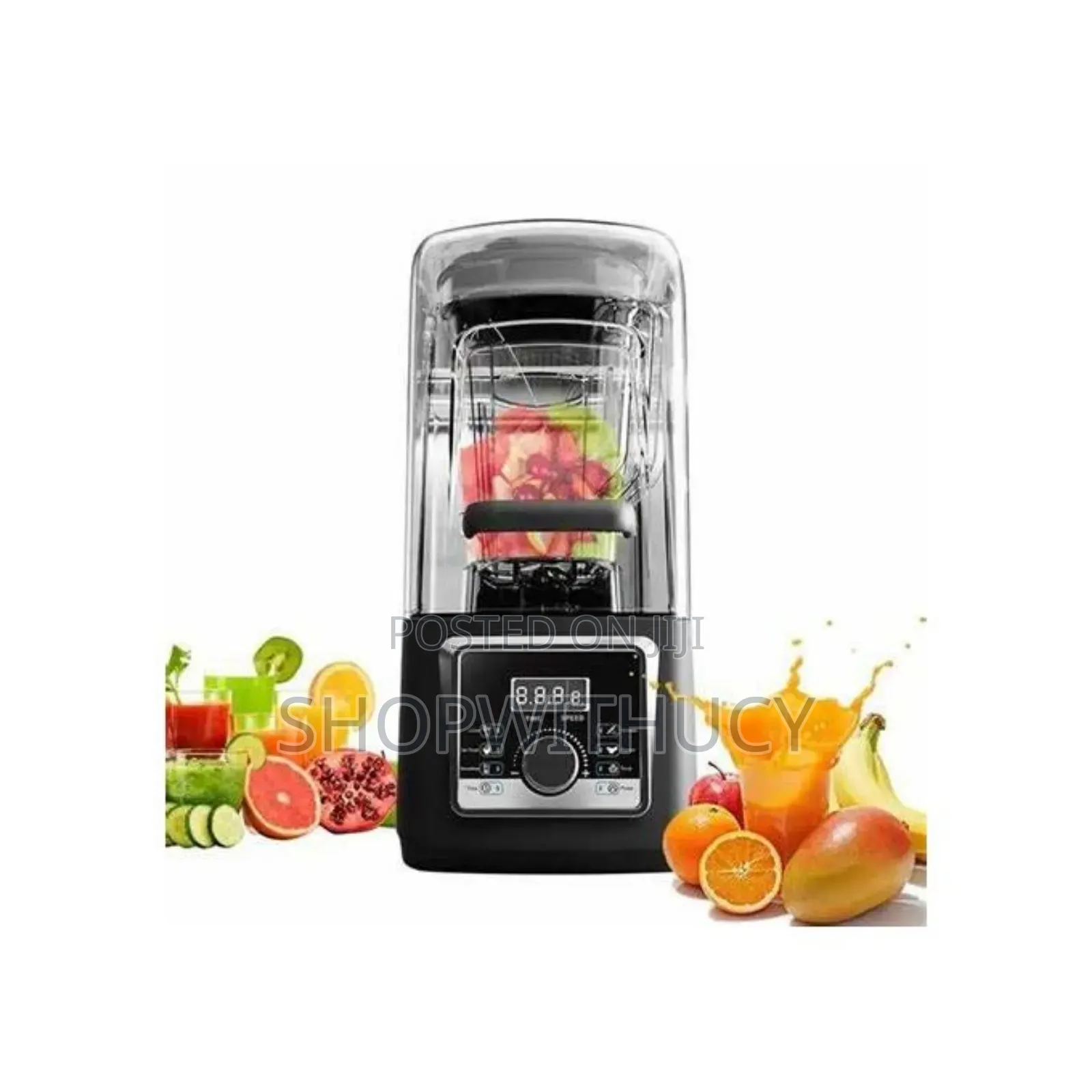 Heavy Duty 4l Professional Blender With Soundproof Lid.