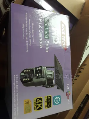 Ubox Dual Lens Solar Camera