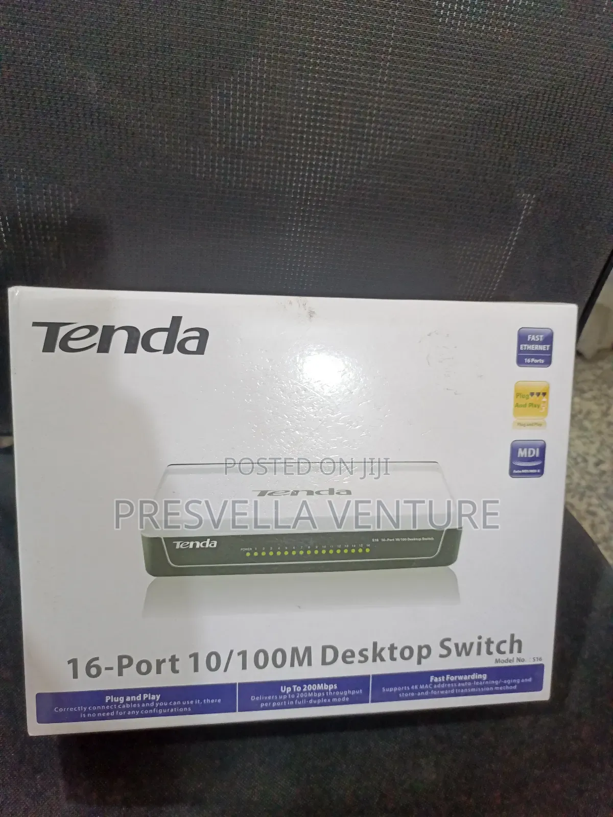 Tenda 8port 10/100mbps Desktop Switch
