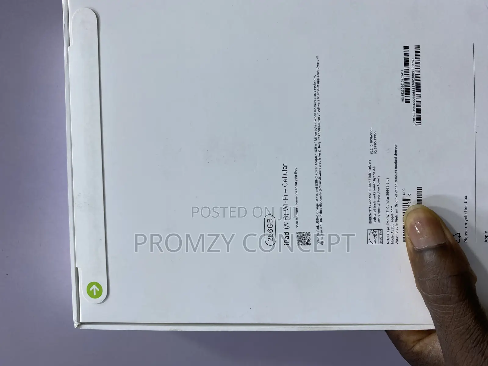New Apple iPad (2025) 256 GB Blue