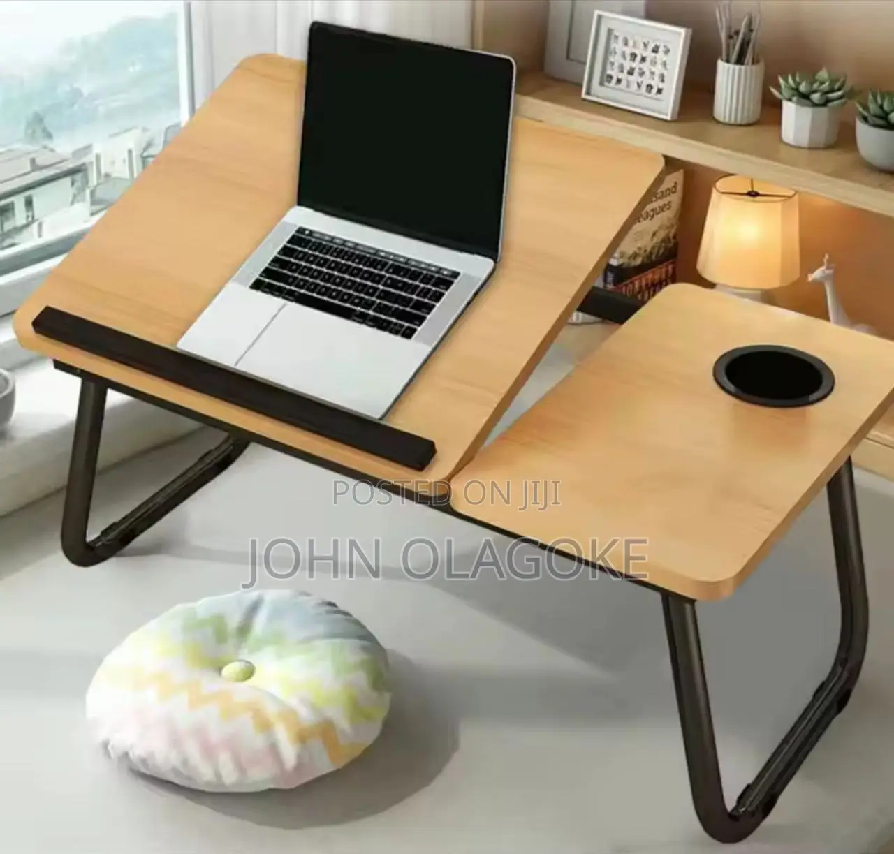 Adjustable Laptop Table for Breakfast in Bed