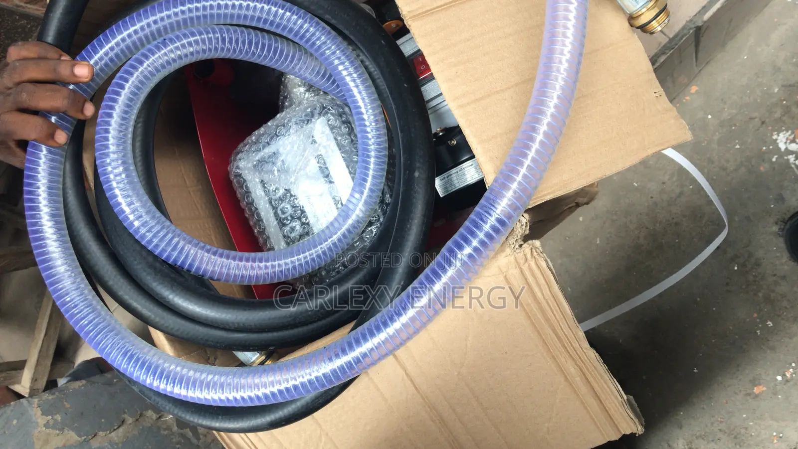 Complete Set of Diesel Transfer Pump With Flowmeter Automatic Nozzle