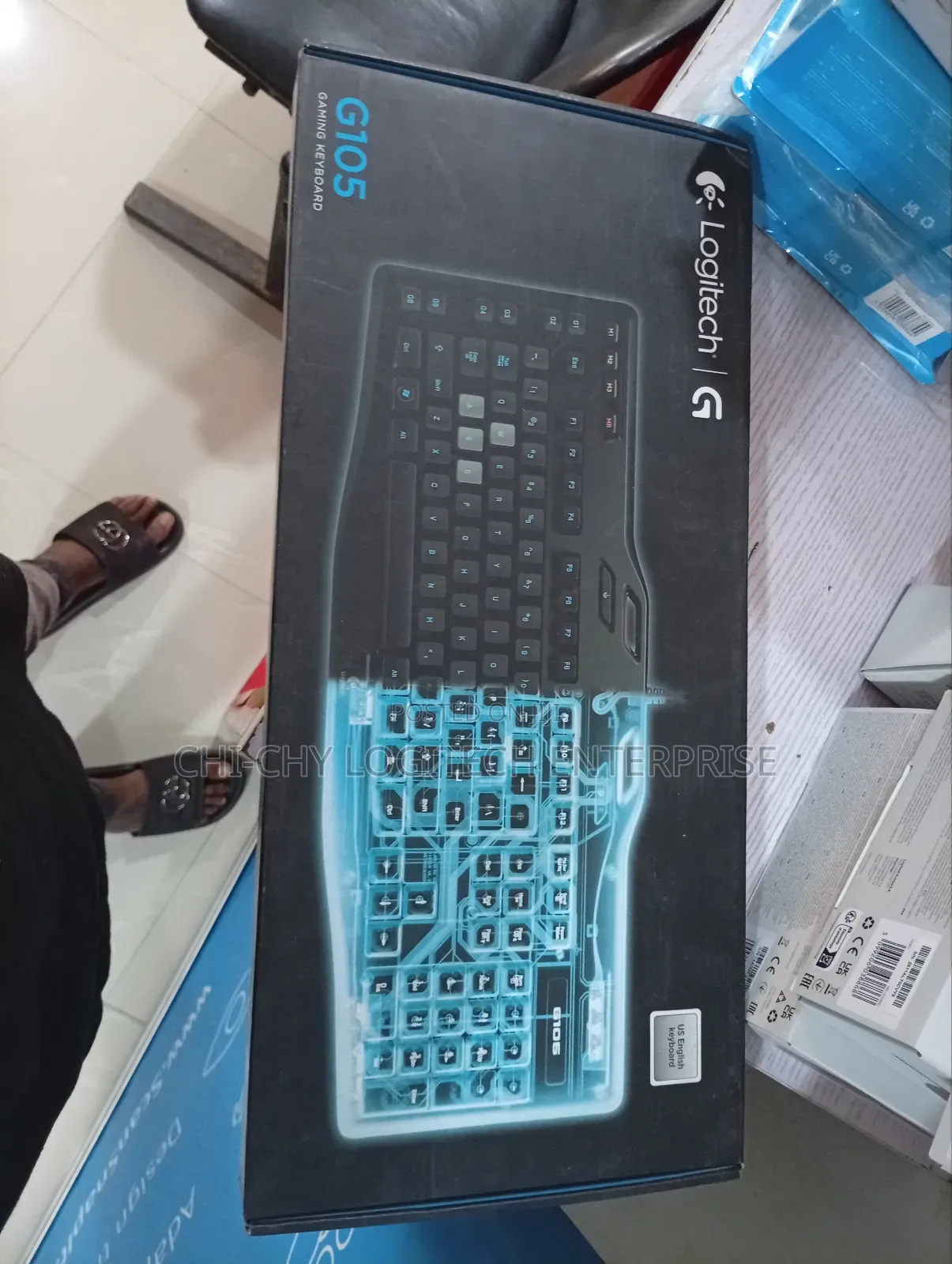 Logitech G105 Gaming Keyboard – Wired Led Backlit, Programmable
