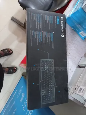 Logitech G105 Gaming Keyboard – Wired Led Backlit, Programmable