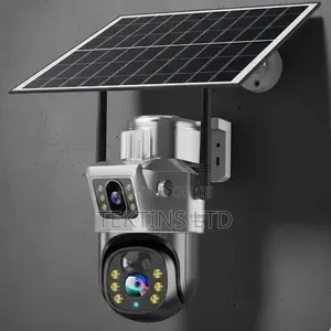 Solar-powered Cctv Camera With Night Vision – No Electricity