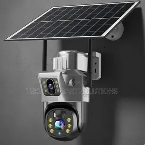 Solar-powered Cctv Camera With Night Vision – No Electricity