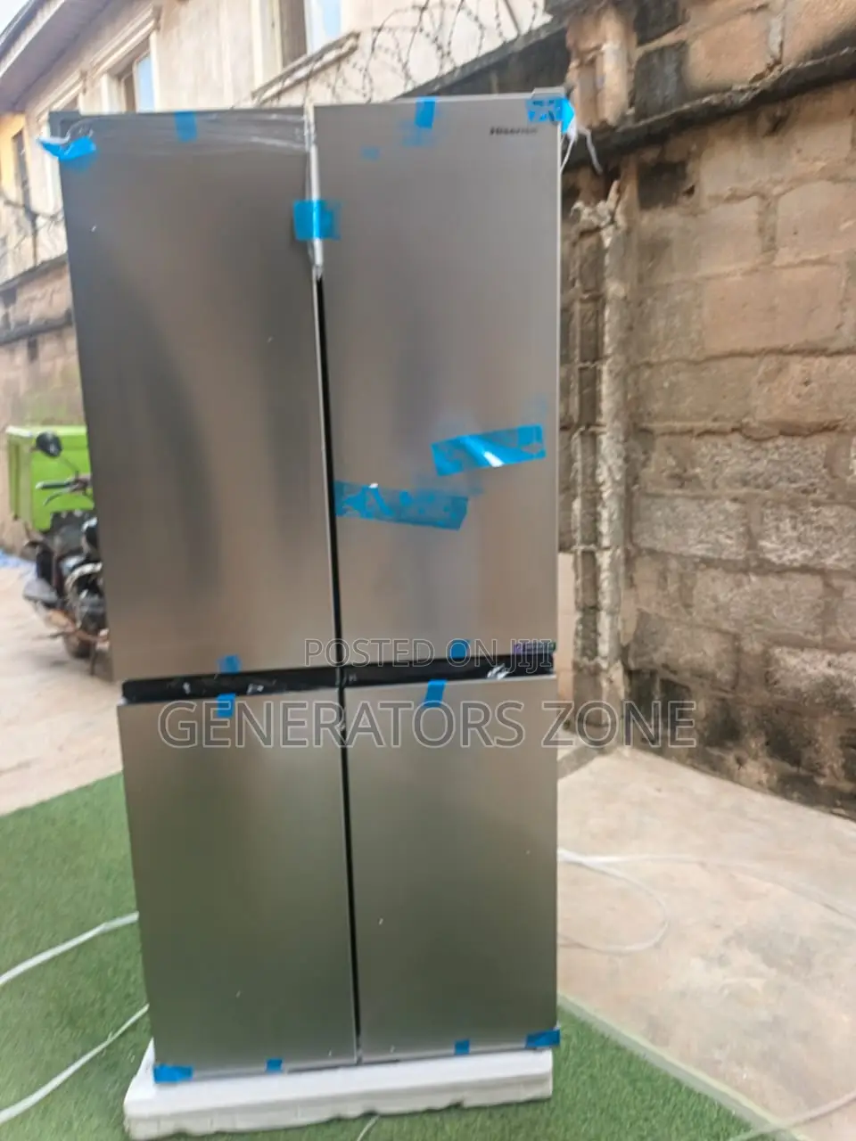 Hisense Ref-54ws 392l Side-by-Side Refrigerator With Spacious Compact