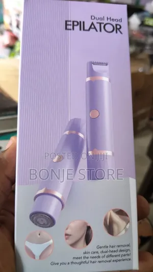 Dual Head Shaver Epilator