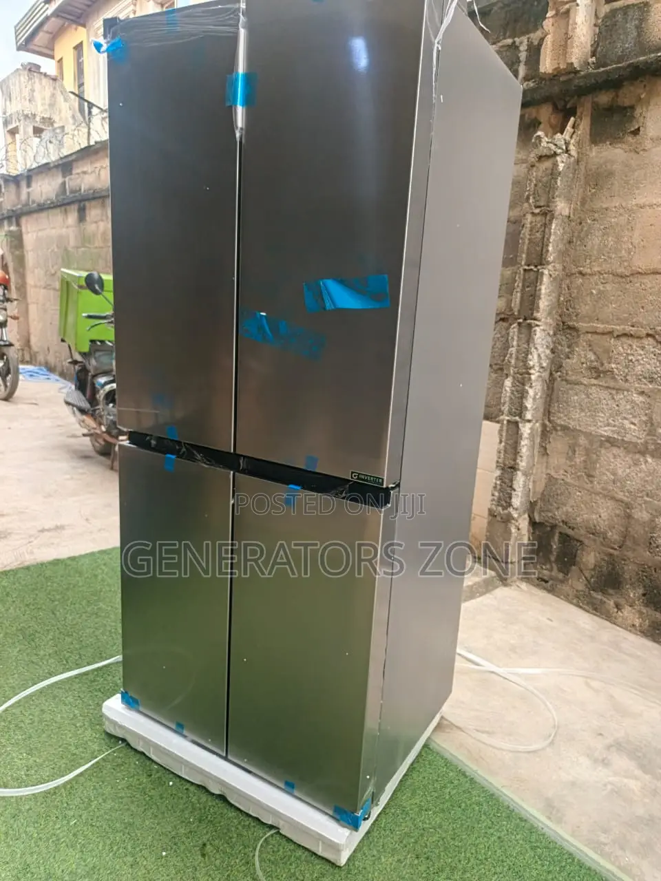 Hisense 392l Side-by-Side Fridge Four-Door Ref-54ws