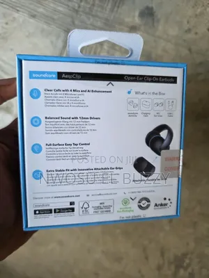 Soundcore Aeroclip By Anker, Open-ear Earbuds