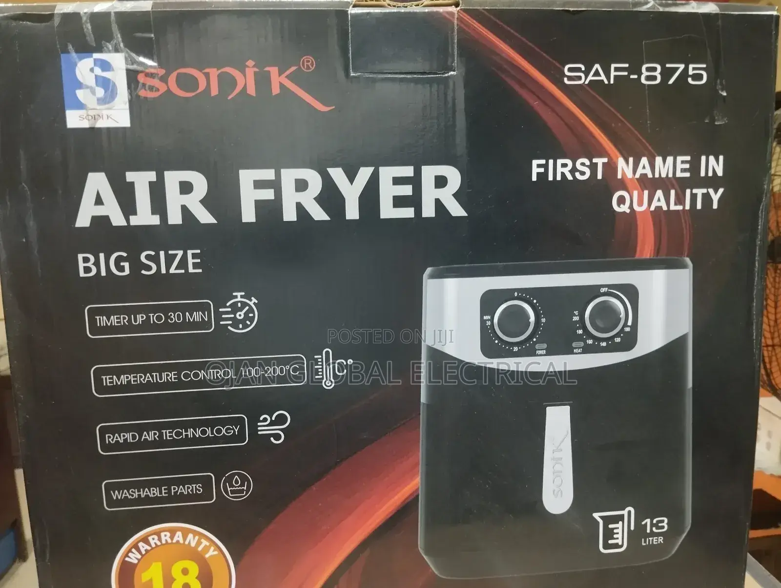 Sonik Air Fryer Big Size