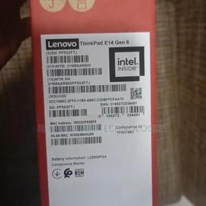 New Laptop Lenovo ThinkPad E14 Gen 6 8GB Intel Core Ultra 5 SSD 1T