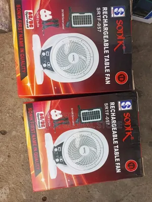 Sonik Japan Rechargeable Table Fan