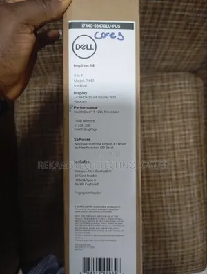 New Laptop Dell Inspiron 14 7000 16GB Intel Core Ultra 5 SSD 512GB