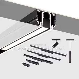 Modern Recessed Magnetic Track Lights Design Led Lamp Magnetic Rail