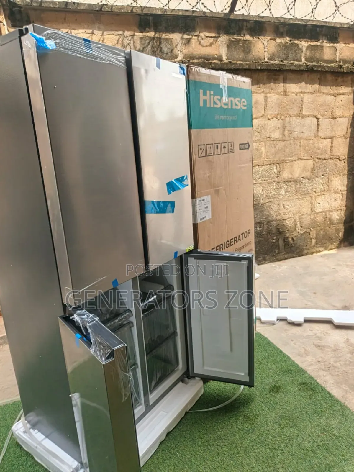 Hisense 392l Side-by-Side Refrigerator Ref-54ws