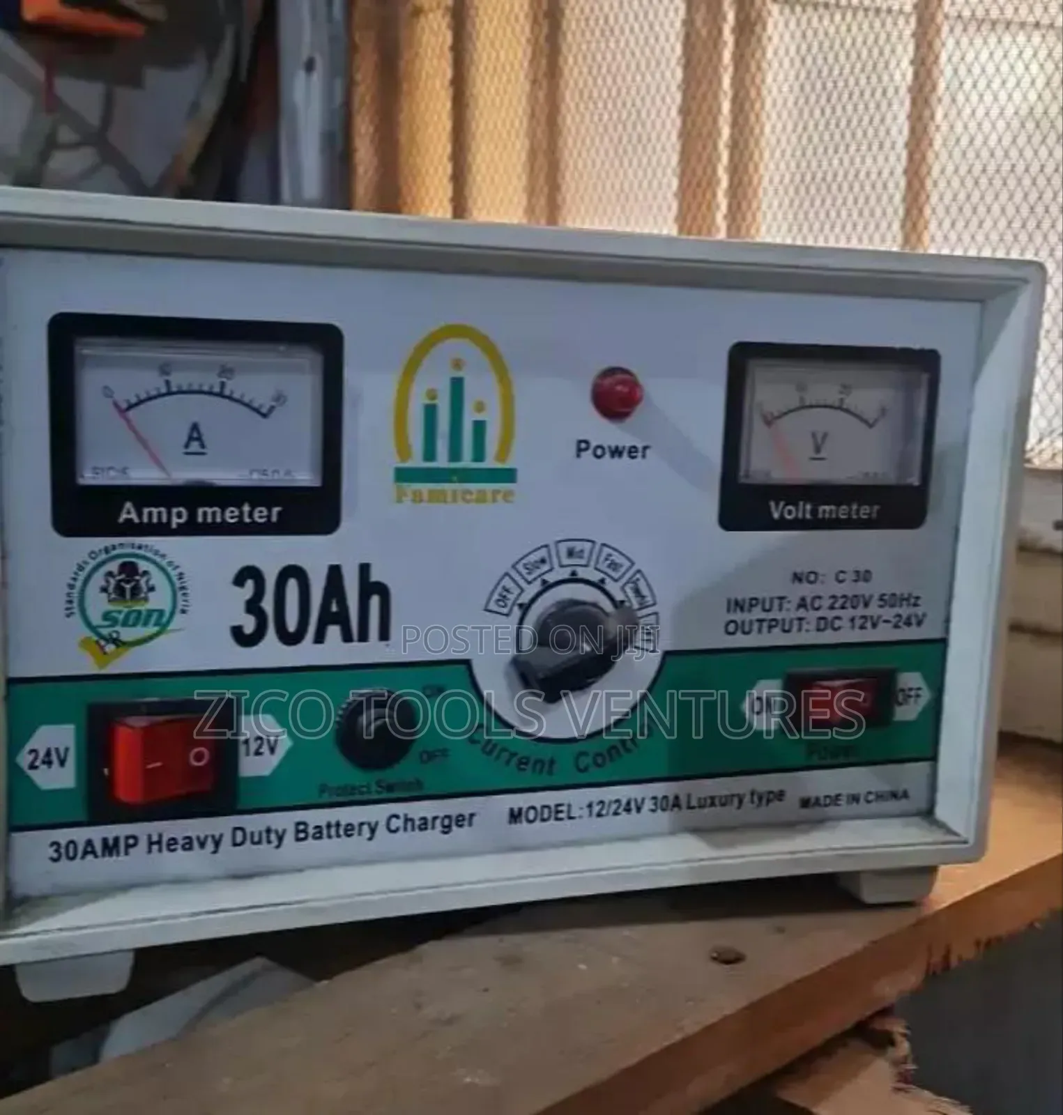 Famicare 30a Heavy Duty Battery Charger.