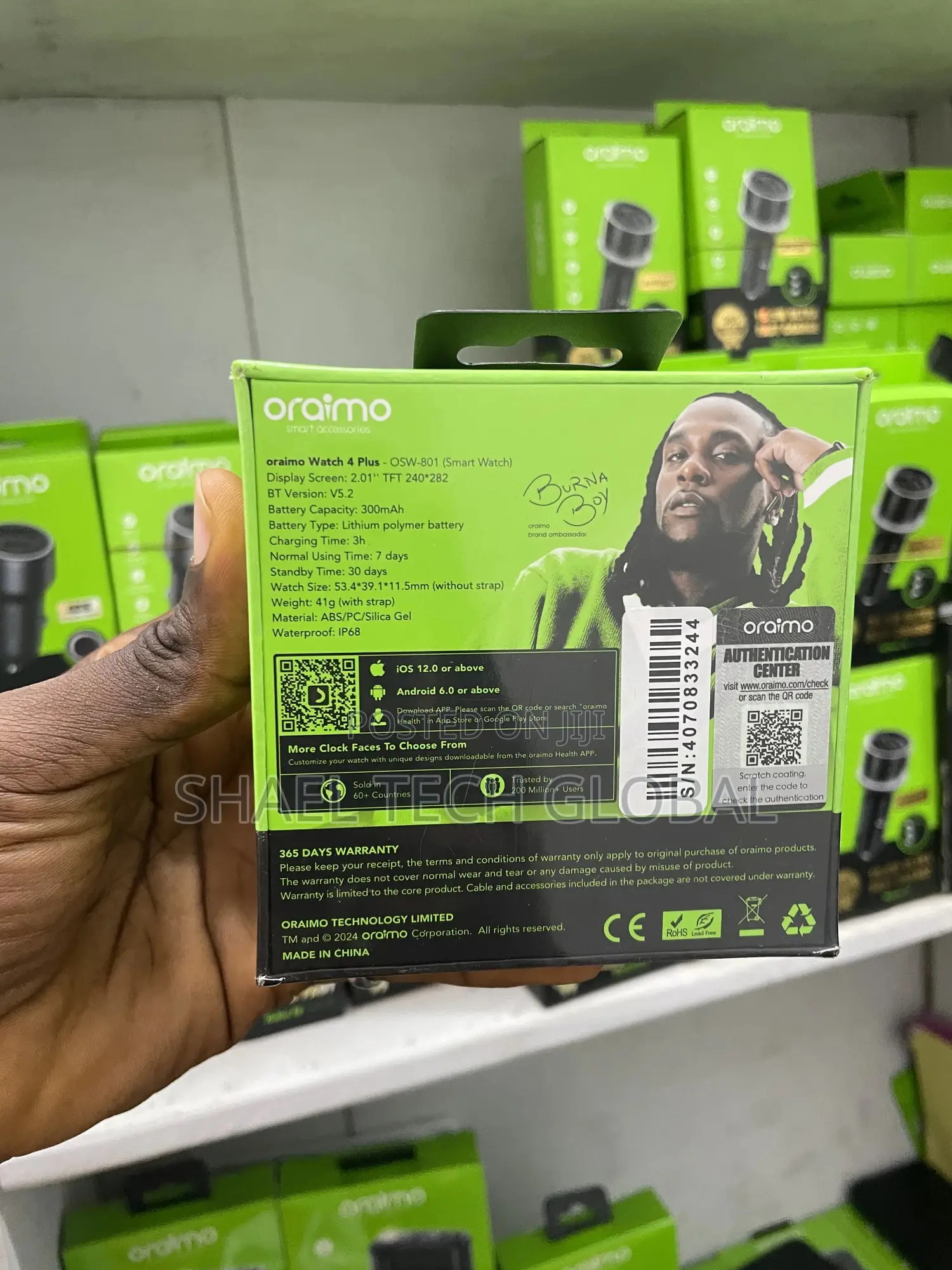 Oraimo Watch 4plus