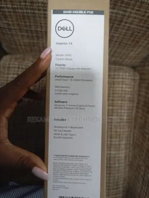 New Laptop Dell Inspiron 14 5000 8GB Intel Core I5 SSD 512GB