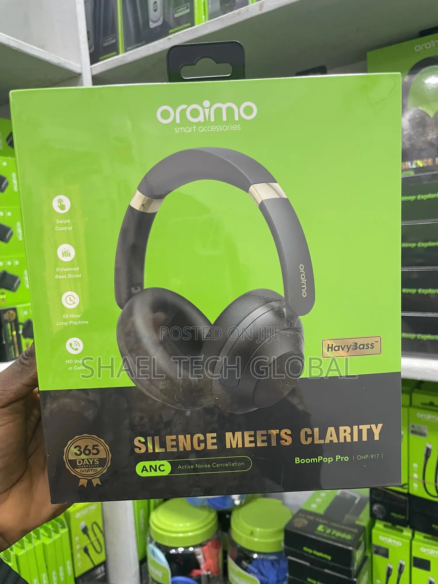 Oraimo Headset Boompop Pro Ohp 917