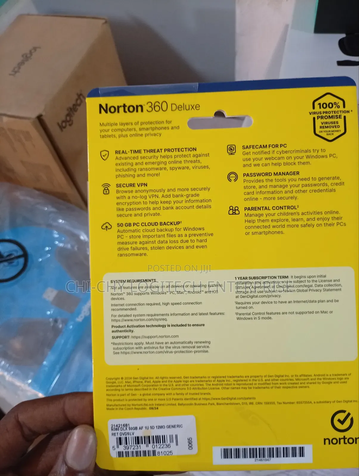 Norton 360 Deluxe – 5 Devices, 1-Year African Edition