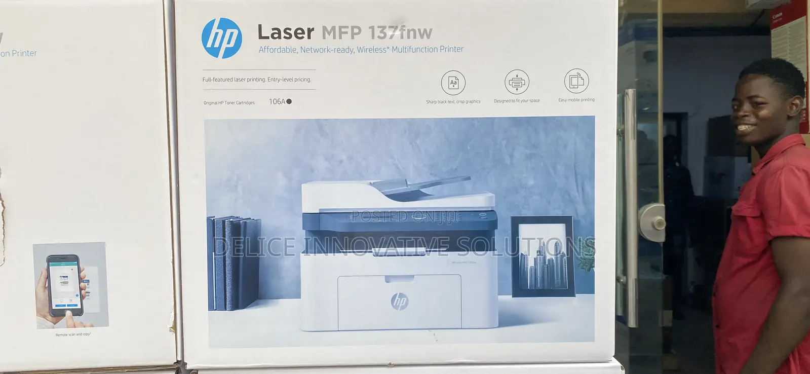 Hp Laserjet  Mfp 137fnw