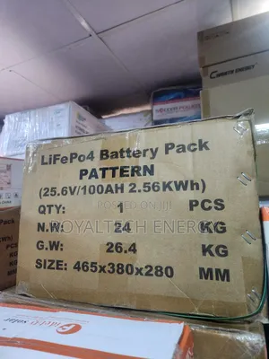Pattern 2.5kwh 24v Lithium Batteries