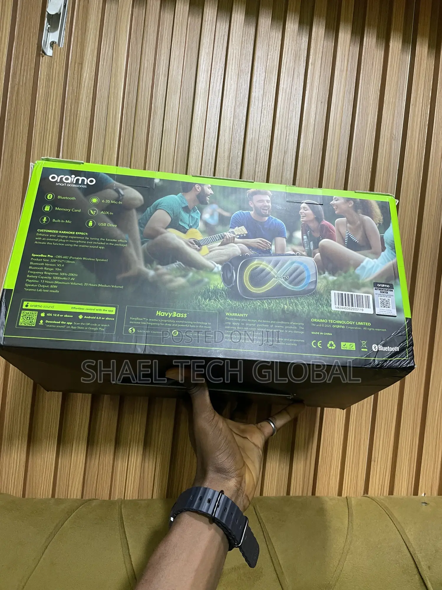 Oraimo Speaker Spacebox Pro Obs 682