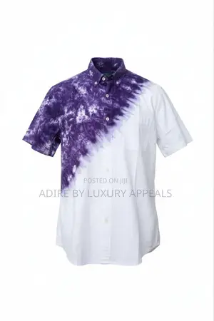 Luxury Adire Chinos/Cotton Unisex Shirt