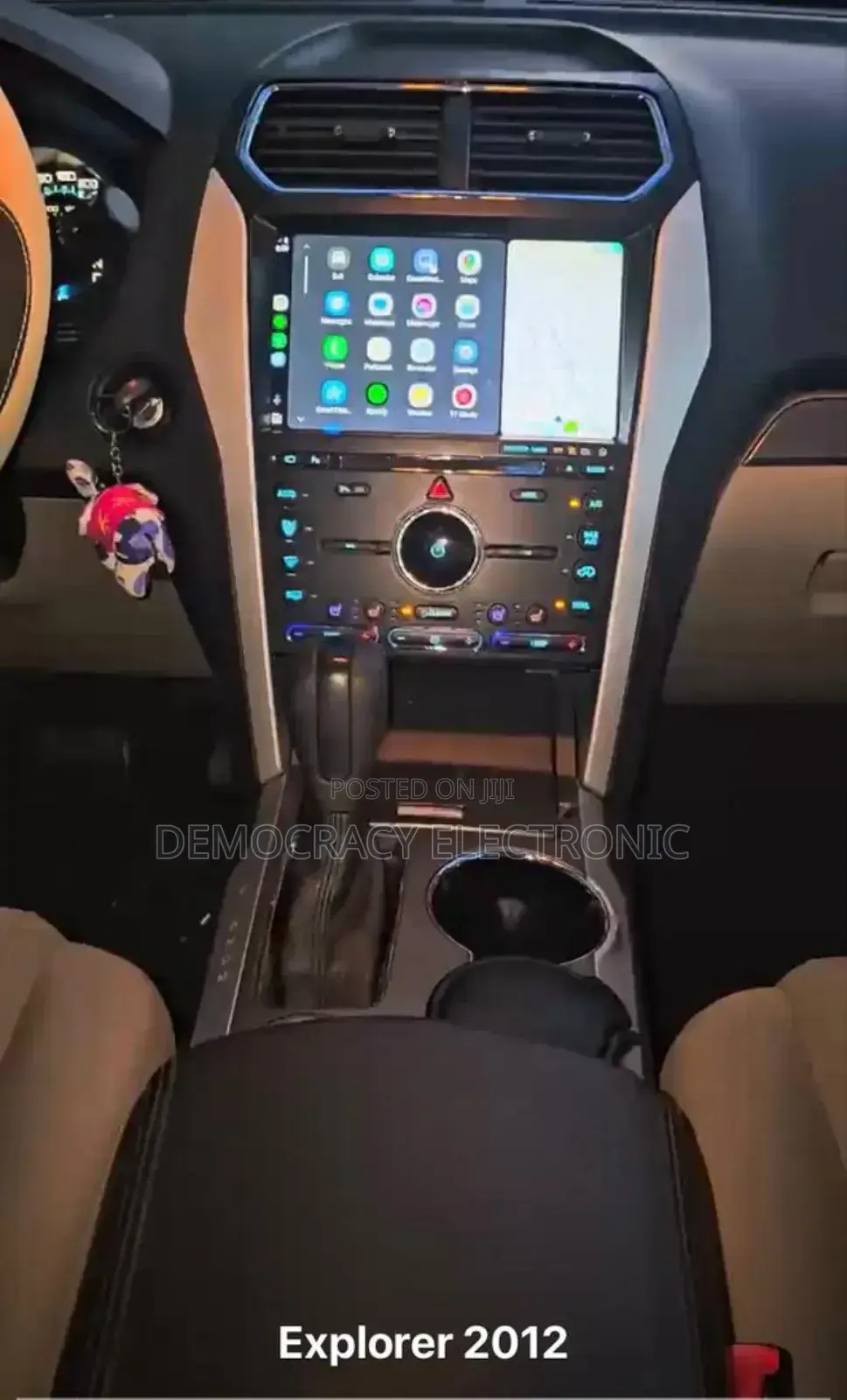 Ford Edge 2016 Model Android Screen/ Tesla With GPS Navigation (Map)