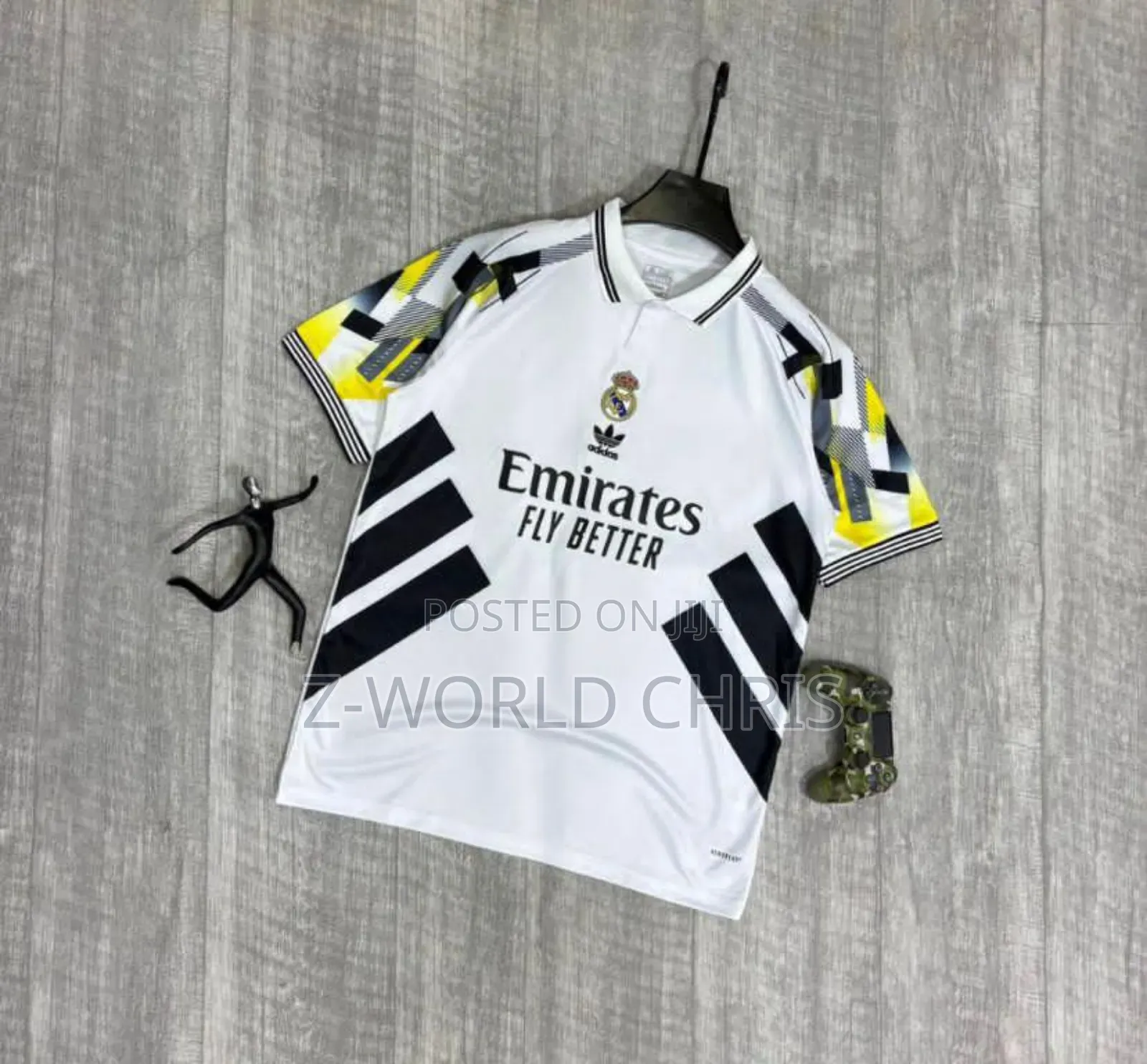 Real Madrid Concept Pre- Match White Shirt