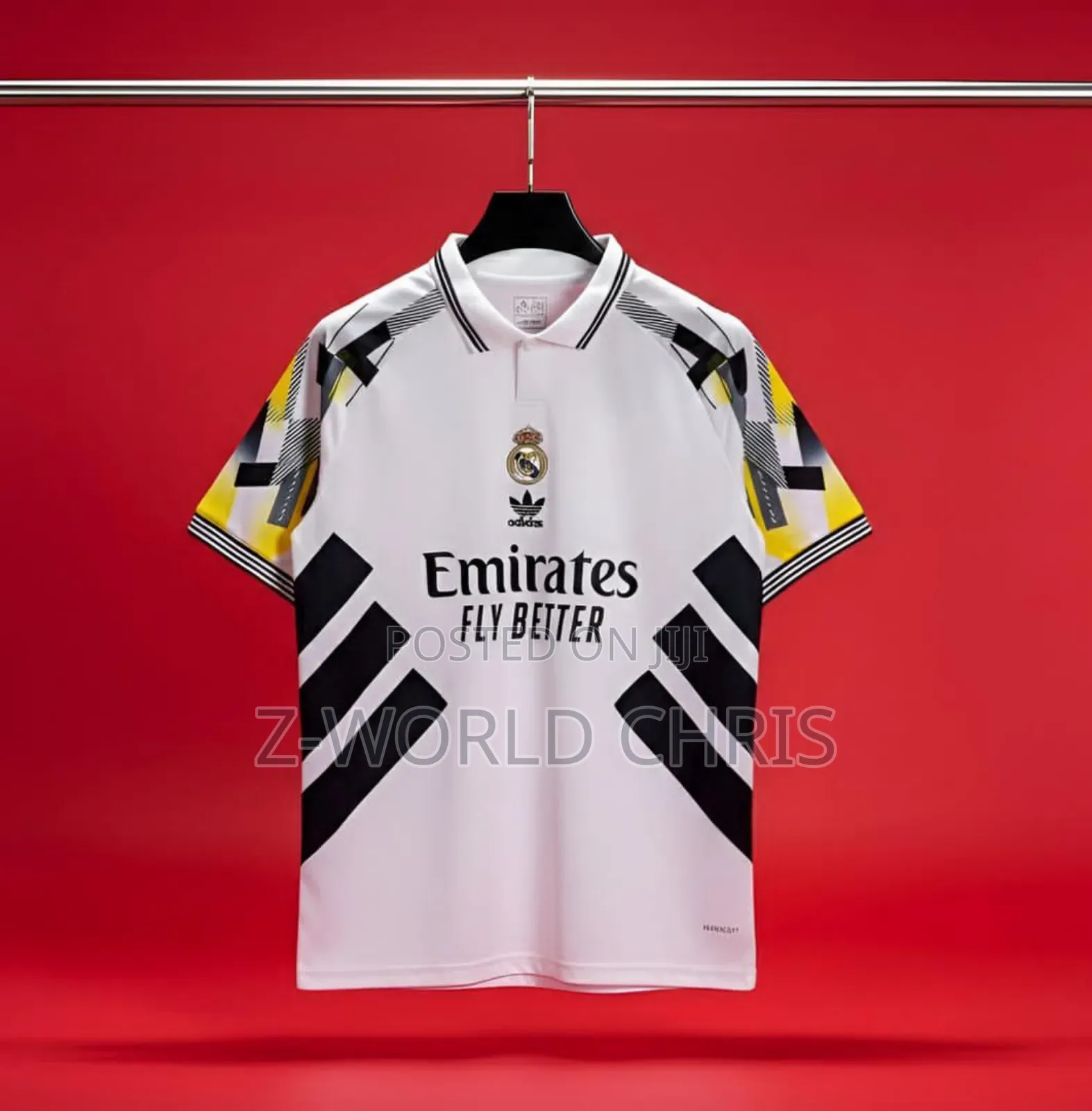 Real Madrid Concept Pre- Match White Shirt