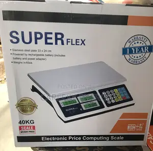 Super Flex 40kg Digital Weighing Scale