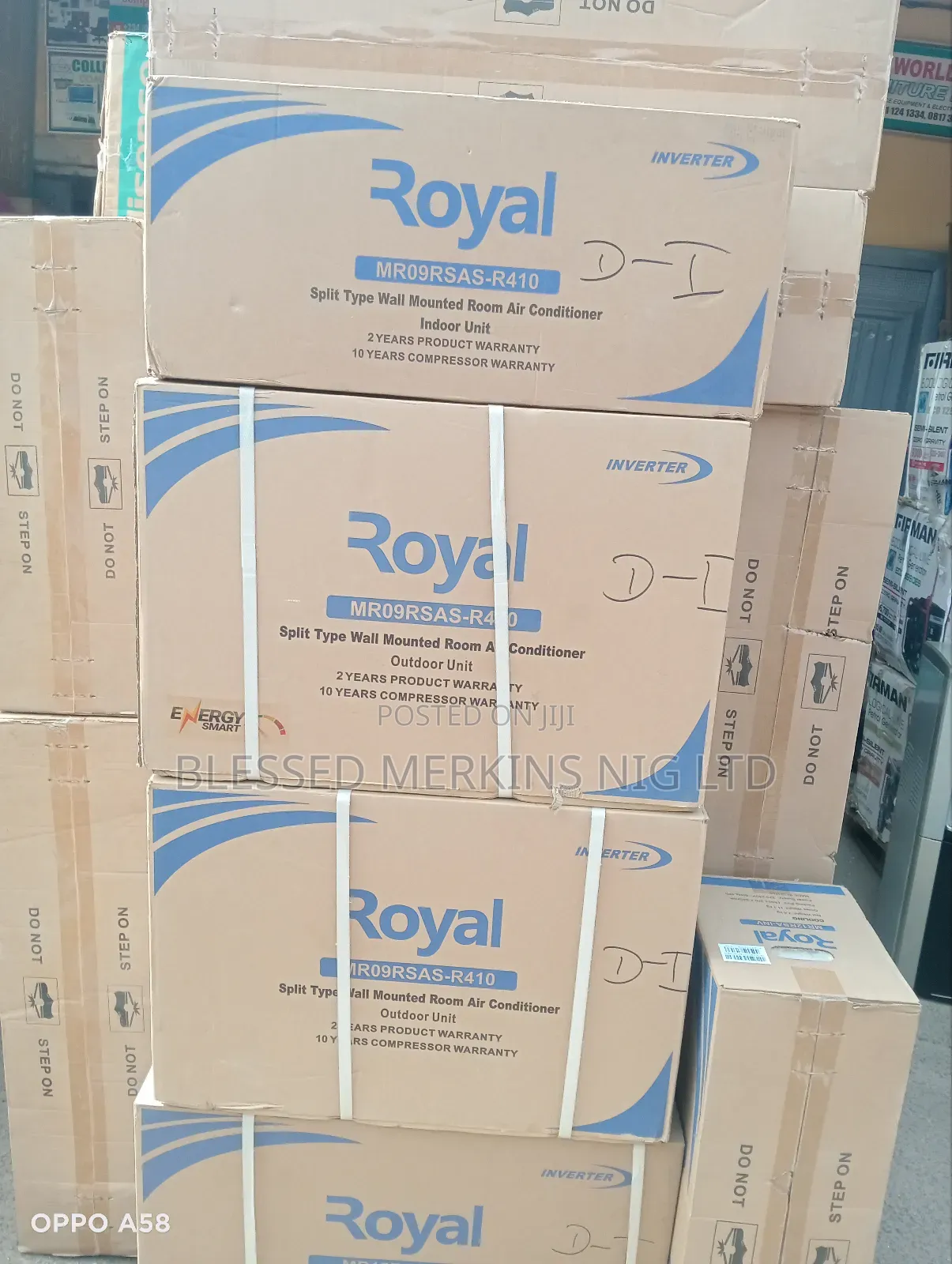 Royal Inverter Split Unit Air Conditioner 1.Hp