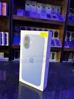 New Apple iPhone 16 128 GB Blue