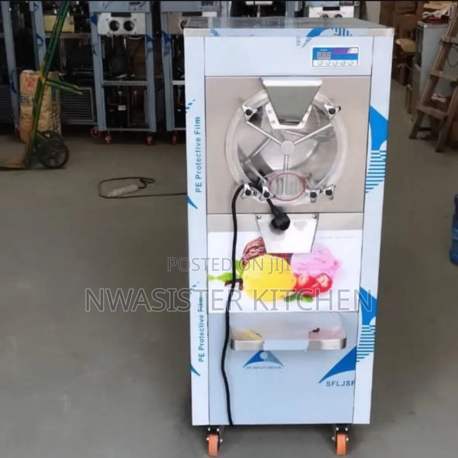 Standing Hard Ice Cream Machine