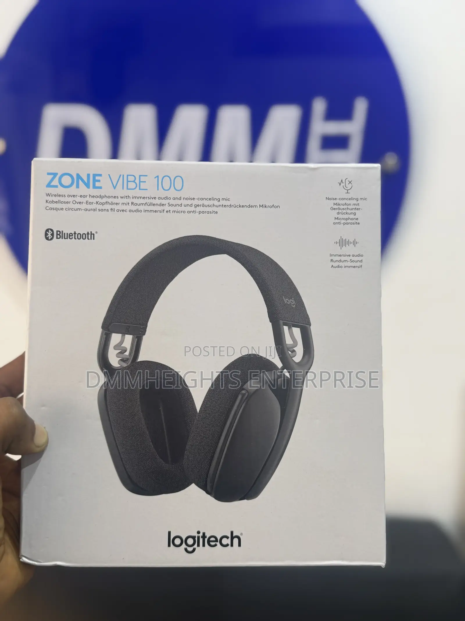 Logitech Zone Vibe 100 – Wireless Headset