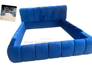 Blue Color Bedframe 4 by 6
