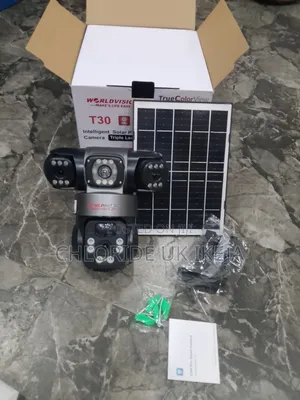 V380 Pro Smart 3 Eye Solar Camera