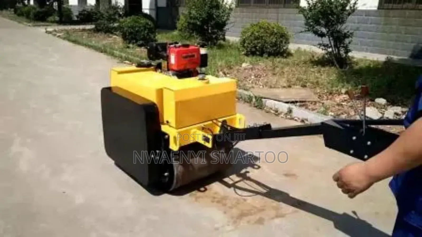 Double Drum Road Roller Machine