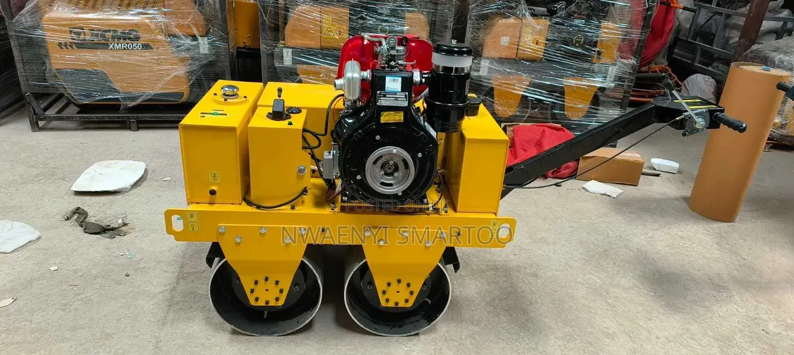 Double Drum Road Roller Machine