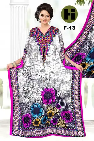 Luxury Indian Ladies Boubou Gowns With Scarfs