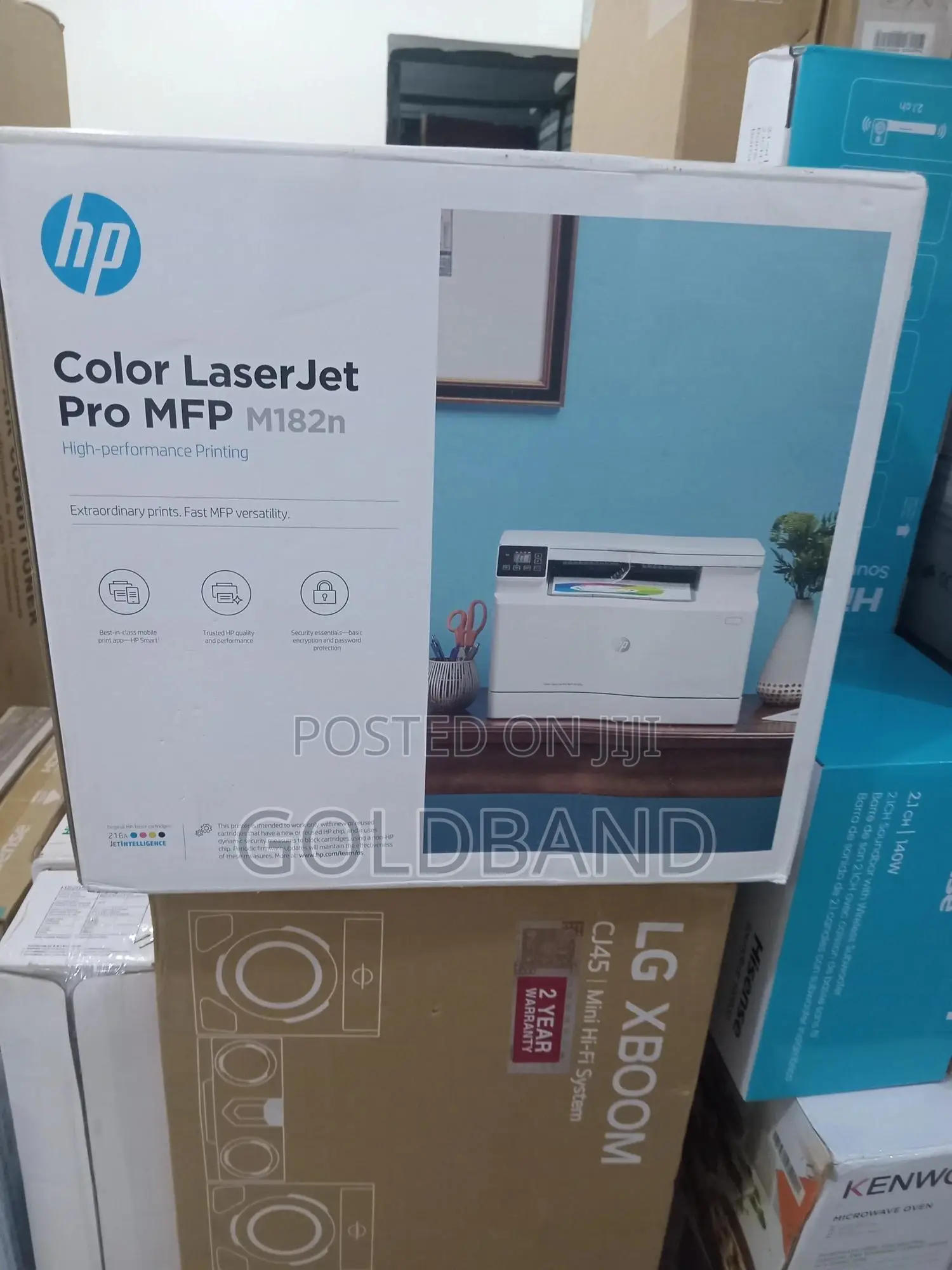 Hp M182n Colour Laser Printer With Scan Copy