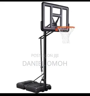 Basketball Pole With Net Post
