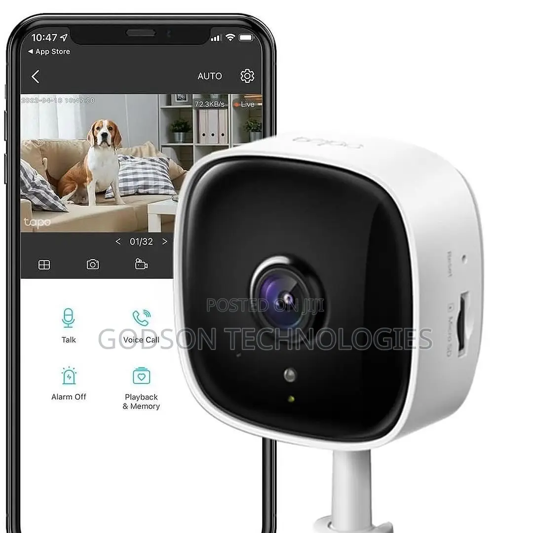 Tp-Link Tapo C100 Home Security Wi-Fi Camera