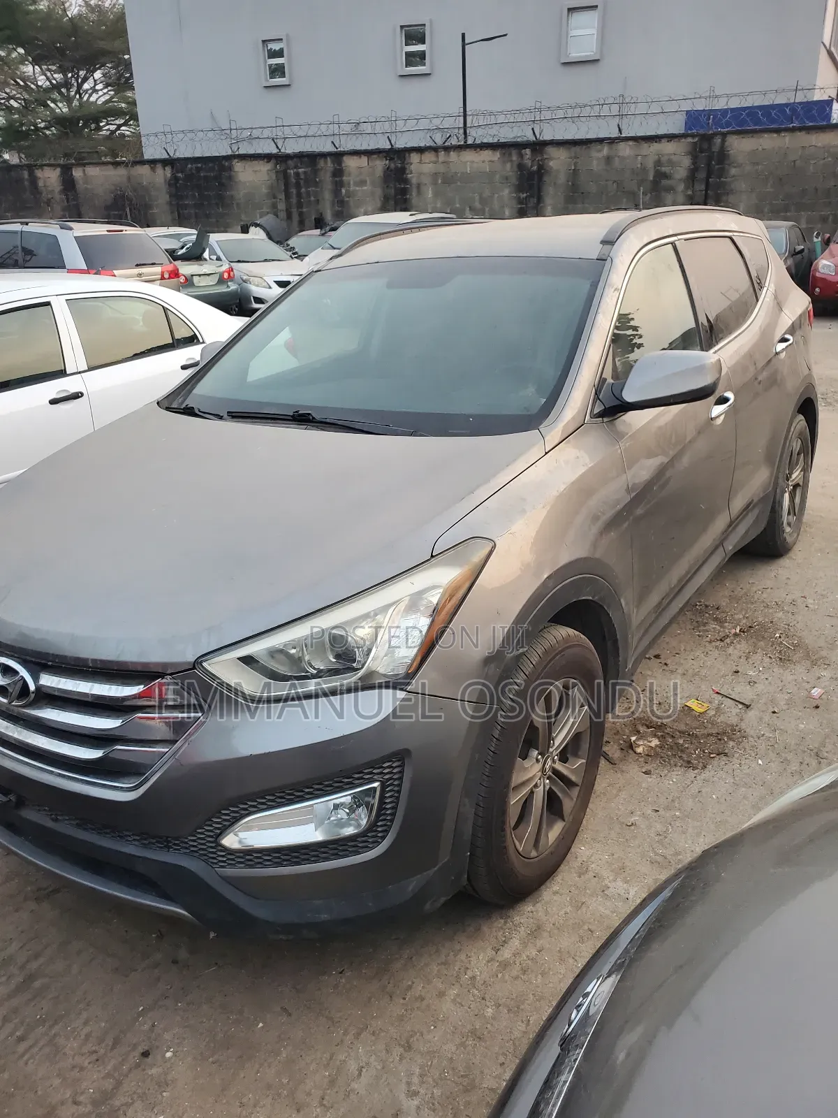 Hyundai Santa Fe 2012 Gray